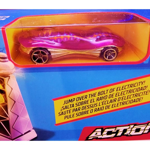 HOT WHEELS Electric Tower Action Playset w/ Exclusive Car New Sealed Track Kit - Picture 2 of 8